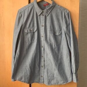 Esprit Women’s button down denim chambray shirt